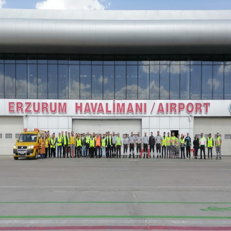 Erzurum airport macro synthetic and micro synthetic fiber reinforcement application